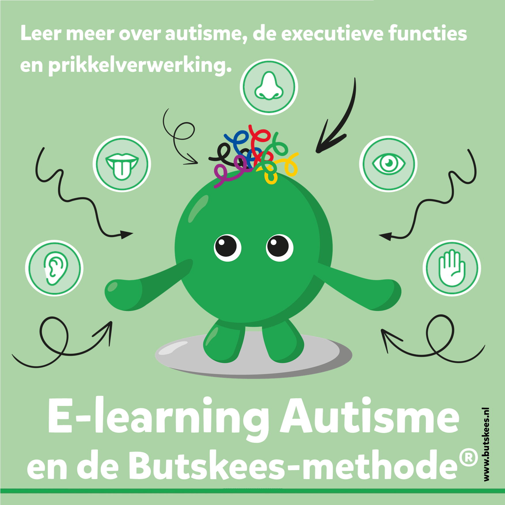 E-learning Autisme en Butskees (80 minuten kennis, inspiratie en tips)